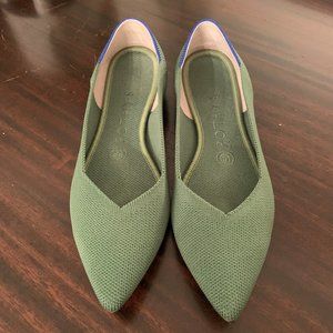 Rothy's The Point - Willow color, Size 7.5